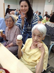 ケアハウス　花火大会　写真