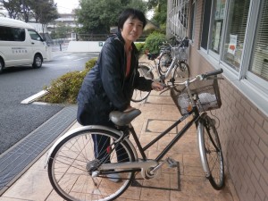 通リハ　雨の日でも元気にお仕事　写真