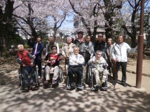 通リハ　お花見ツアー　写真２